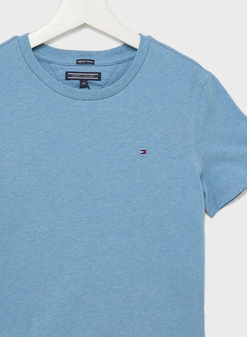 TOMMY HILFIGER Youth 'Crew Neck T-Shirt