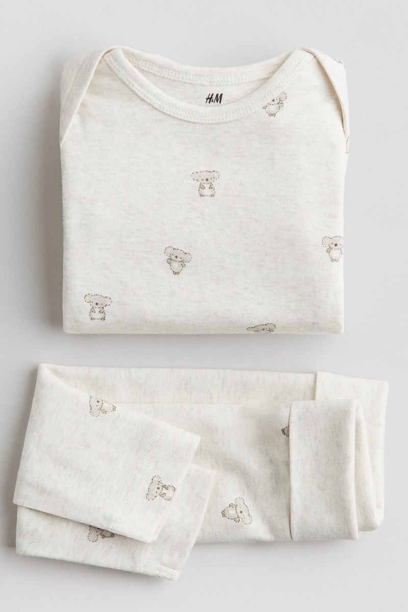 H&M 2-Piece Cotton Jersey Set  - Image 2