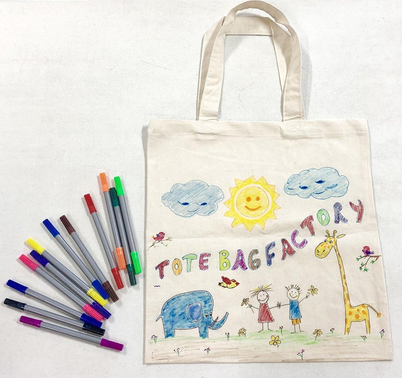 TBF Set of 24 Blank Cotton Tote Bags Reusable 100 Cotton Reusable Tote Bags 2 dozen - Image 4