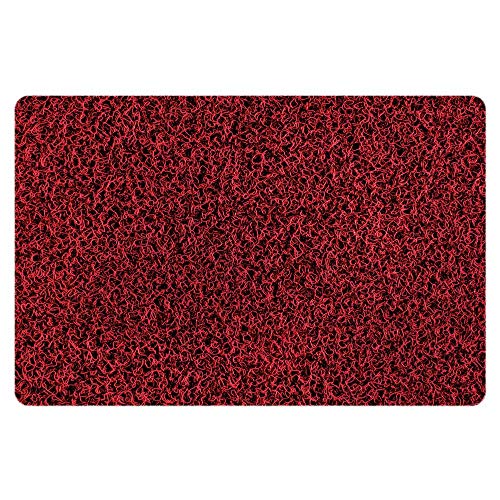 Freelance Cushion Main Door Mats for Entrance, 40x68 cm Red-Black - Soft PVC Mesh Indoor & Outdoor Foot Mat - Slip-Resistant Doormats for Main Door Entrance - Front Doormat for Home/Office - Image 2