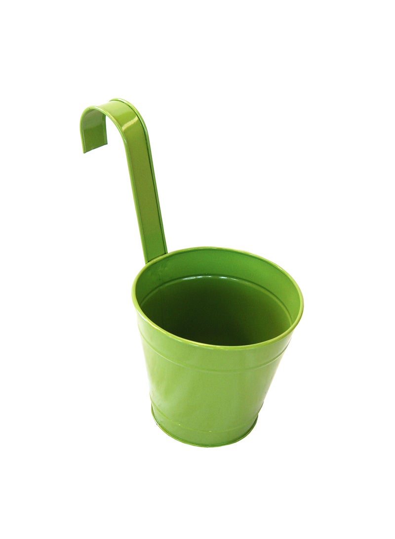 Metal Hanging Green Pot - Image 2