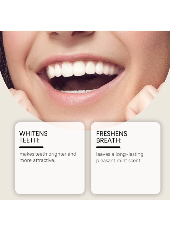 ORALHOE Brightening & Whitening Toothpaste 100g | Gentle Stain Removal, Root Cleaning, Long-Lasting Freshness - Image 2