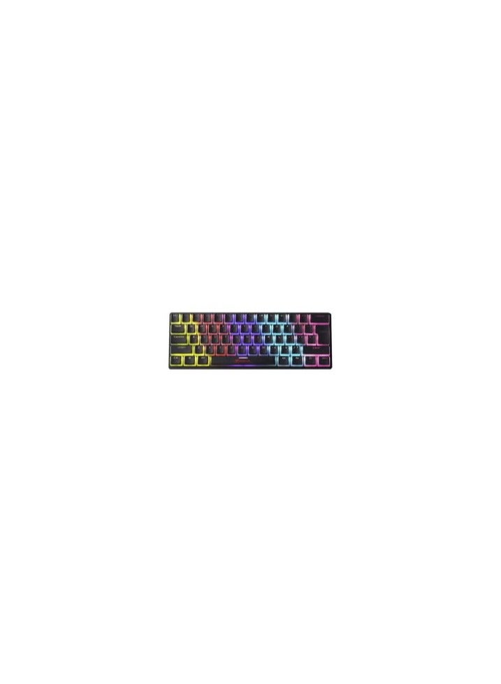 XTRIKE ME Pudding Gaming Mechanical Keyboard - Blue Switches - Rainbow LED Lighting - PBT Key Caps - Advanced Anti-Ghosting - Compact Design - Durable Construction - 12 Dynamic Lighting Schemes - Image 4