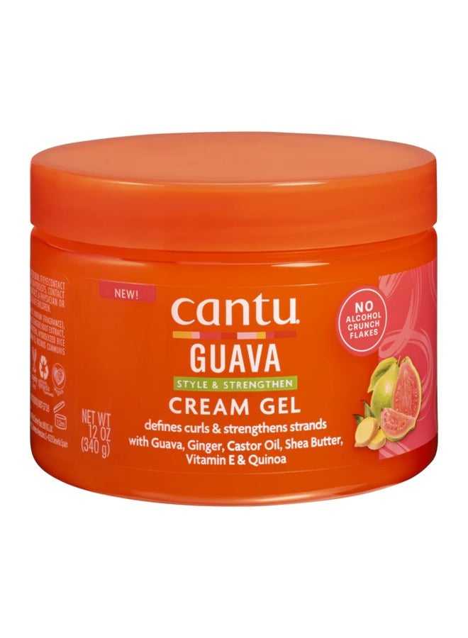 Cantu Guava Curl Strengthening Cream Gel 340grams - Image 1