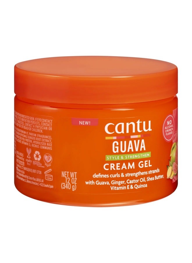 Cantu Guava Curl Strengthening Cream Gel 340grams - Image 2