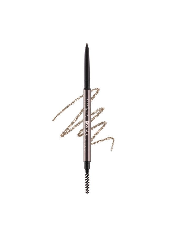 delilah  Retractable Eye Brow Pencil With Brush (Shade Ash) 0.002 Oz - Image 1
