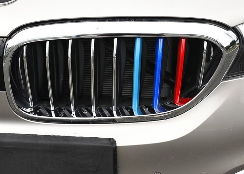 Lanyun 5 series Grille Insert Trims Decorate G30 G31 compatible BMW 2017-2020 5 Series 520i 530i 540i 550i 9-Beam Kidney Grille 5 series 9-Beam not fit 2021 LCI - Image 2