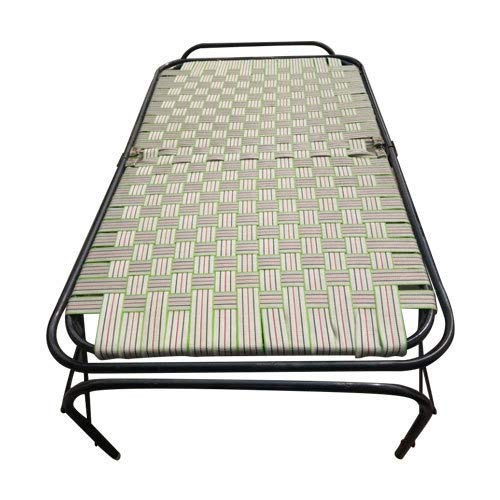 7236 inch Double Pipe Folding Platform Bed Portable Bed for Sleeping Beds for Guest Camp Bed ToolFree Assembled UnderBed Storage Random Color - Image 3