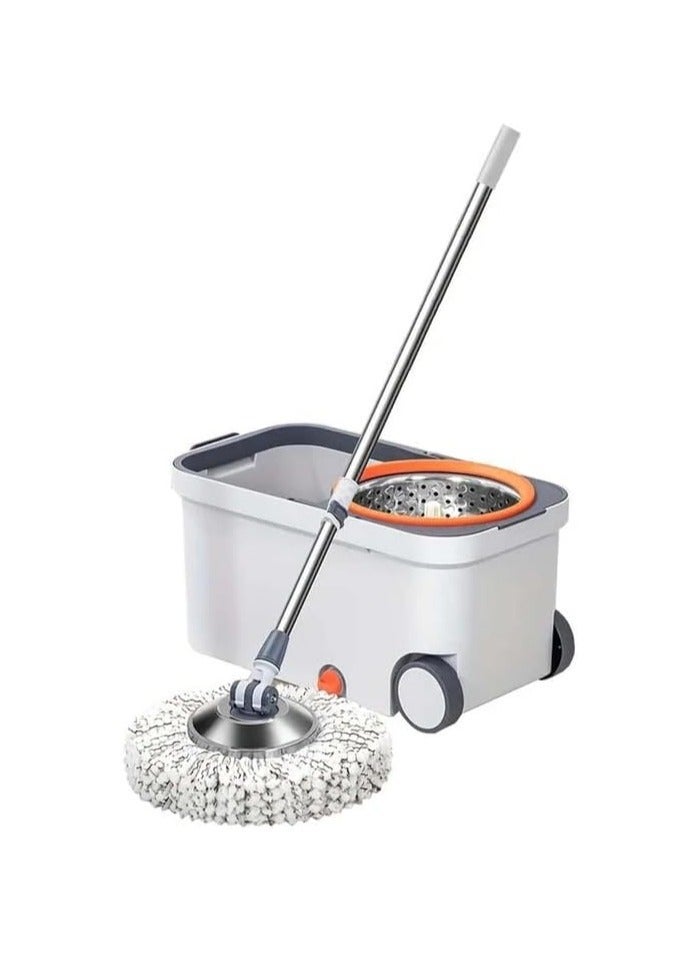 Spin Mop 2 In 1 Turkish Mop Bucket Dual Dirty Clean Water Separation System - Image 1