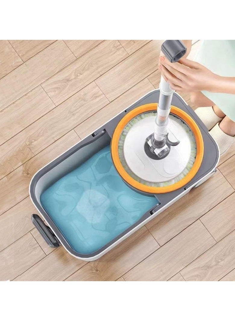 Spin Mop 2 In 1 Turkish Mop Bucket Dual Dirty Clean Water Separation System - Image 2