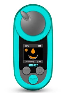 Excefore Digital Refractometer Brix Sugar Meter Range 0-32% ±0.2% Range High-Precision Fruit Meter with Automatic Temperature Compensation Color LCD Display IP65 Water and Dust Proof Zero Degree Correction  - Image 1