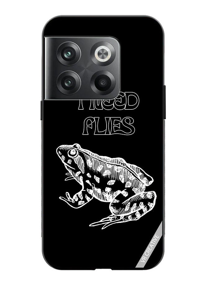 Protective Case Cover For OnePlus 10T I Need Flies Frog Design Multicolour