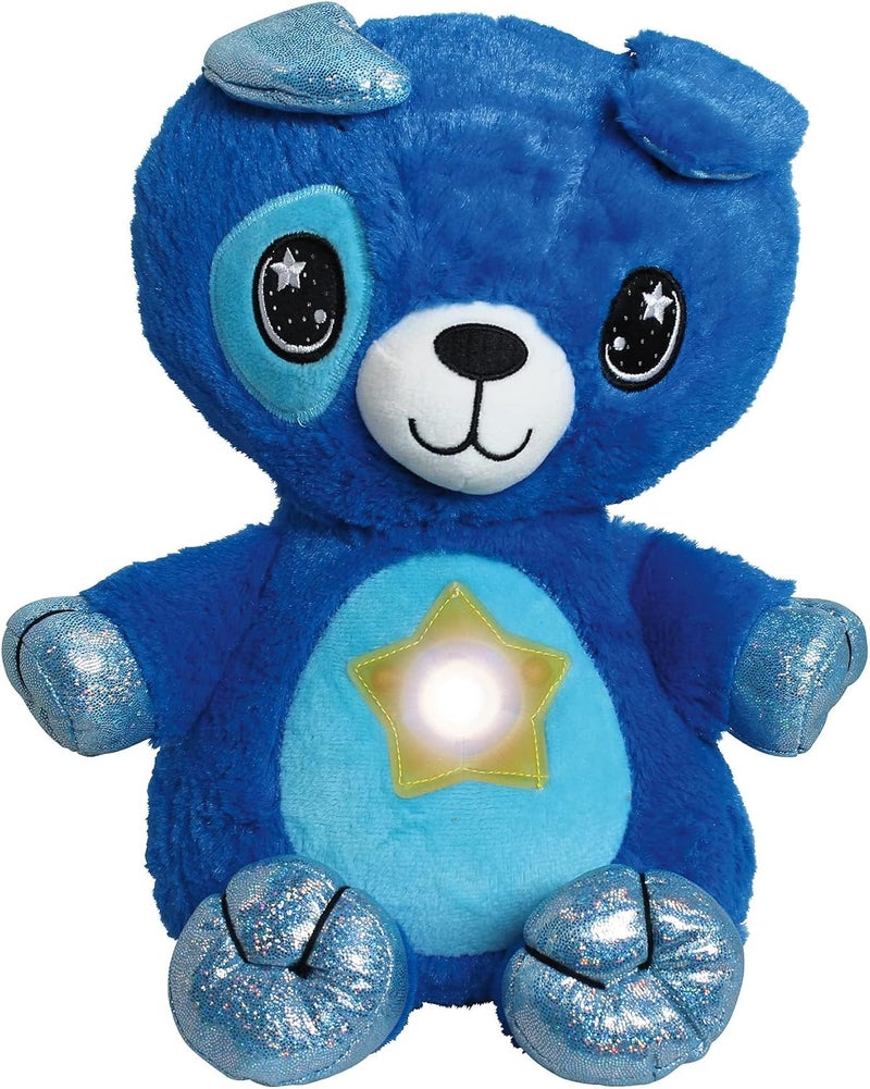 Ontel Star Belly Dream Lites Stuffed Animal Night Light - Cuddly Blue Puppy - Image 2