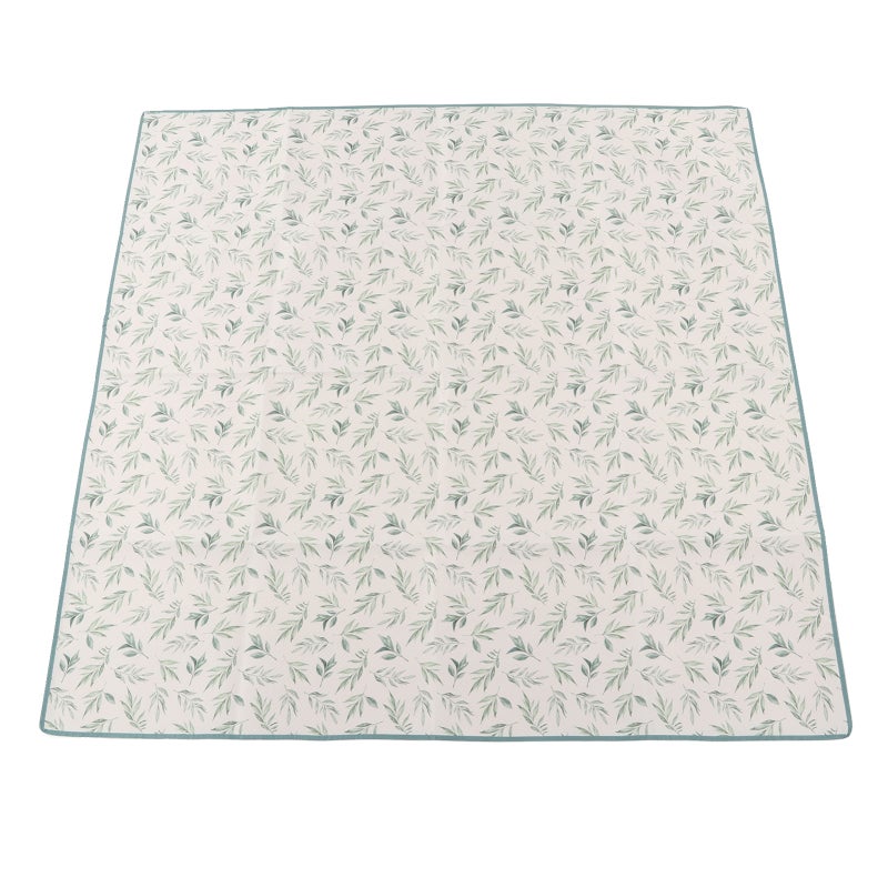 High Chair Mat 110 X 110cm Non Slip - Waterproof Large Baby Play Mat for Indoor Baby Play, Outdoor Picnic And New Moms’ Gifts - Image 1