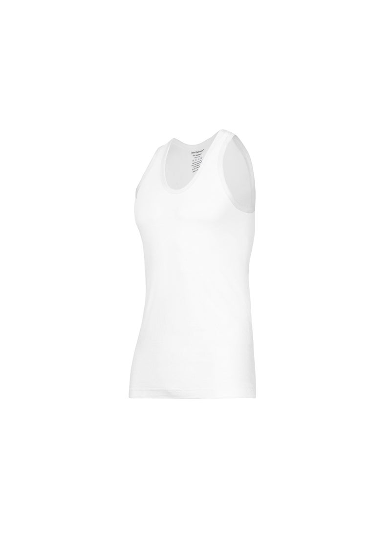 John Gladstone Men's Vest UN White 3Pack - Image 3