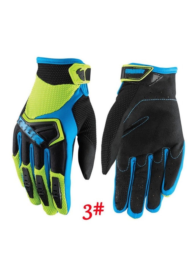 Fox New Off-road Motorcycle Racing Mountain Bike Riding All Finger Gloves - Image 1