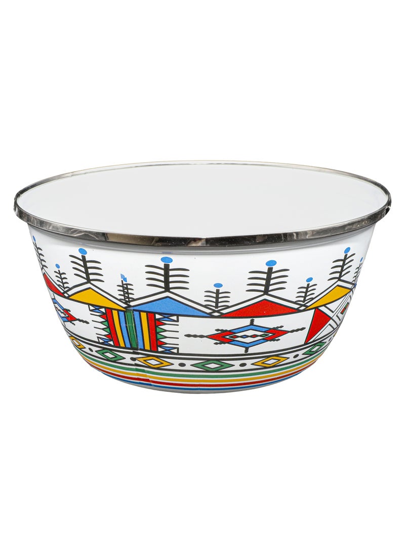 Alsaif home White cartilage bowl - 20 cm Saif Home 