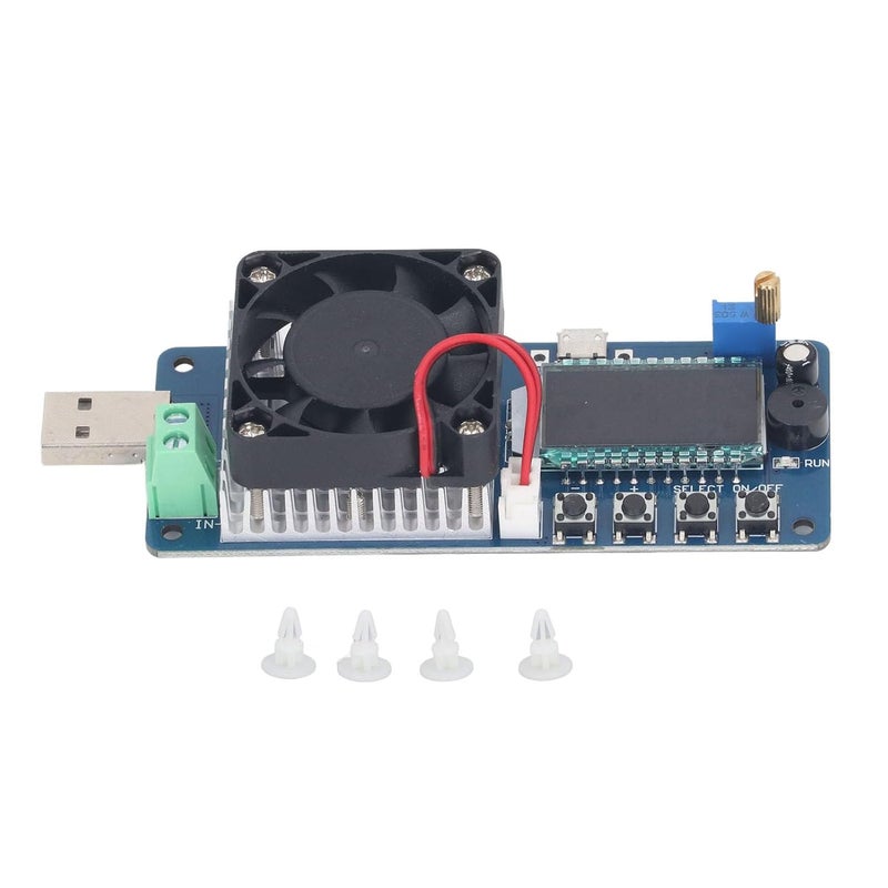 USB Battery Capacity Meter Tester Module With LCD Display And Fan For Chargers - Image 2