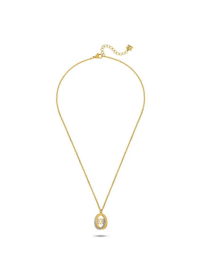 Escada Claudia Gold Plated 316L Stainless Steel Pendant Necklace for Women