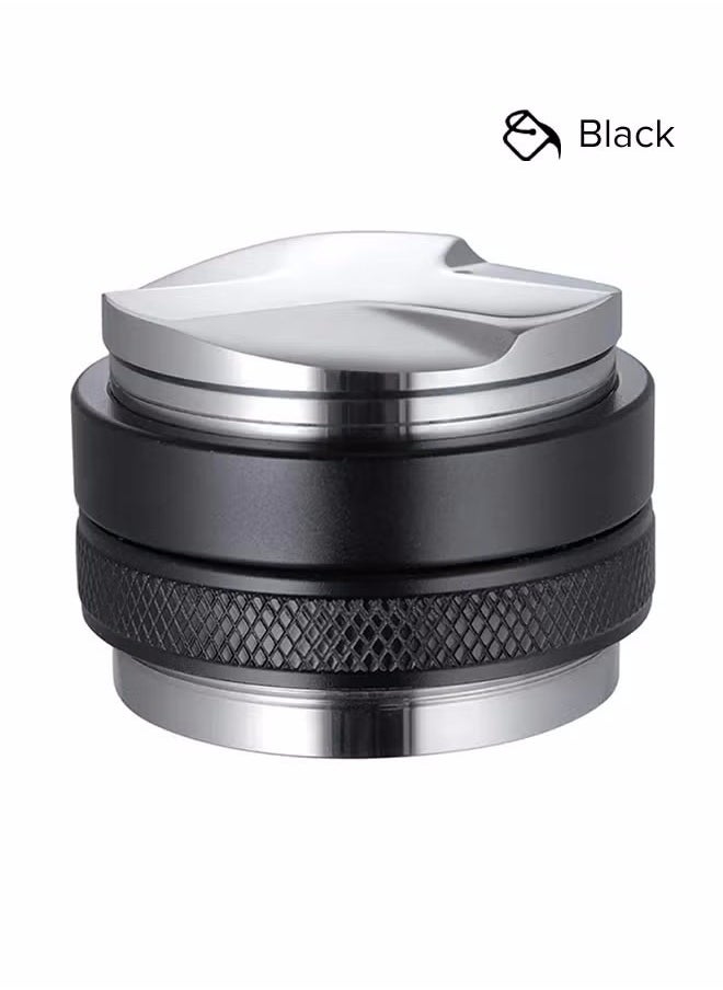 general brand - Dual Head Coffee Distributor/Espresso Leveler & Tamper Black 51mm - Image 1
