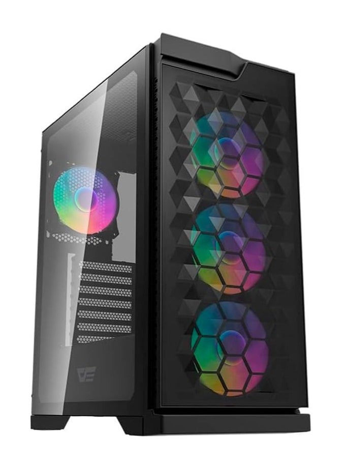 DarkFlash - BUDGET GAMING/WORKSTATION DESKTOP PC: COREi7 PROCESSOR | RTX 2060 SUPER 8GB GRAPHICS CARD | 16 GB RAM | 1TB SSD NVME/SATA | Windows 11 | WIFI BLUETOOTH READY - Image 1