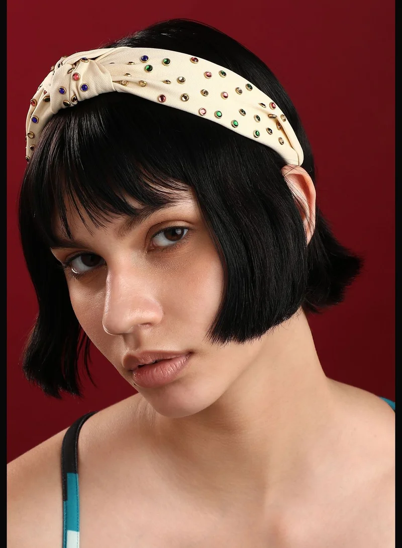 SOHI Trendy Designer Stone Western Wear Hair Band For Women