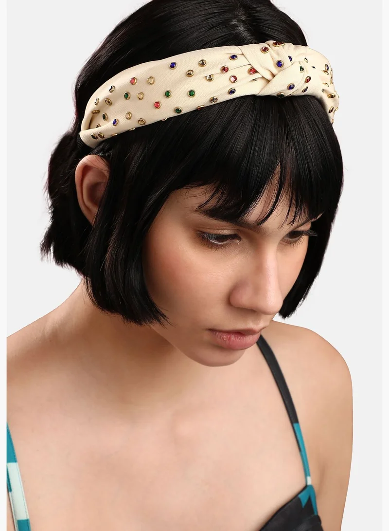 SOHI Trendy Designer Stone Western Wear Hair Band For Women