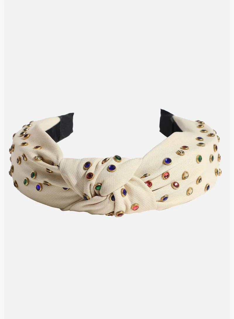 SOHI Trendy Designer Stone Western Wear Hair Band For Women