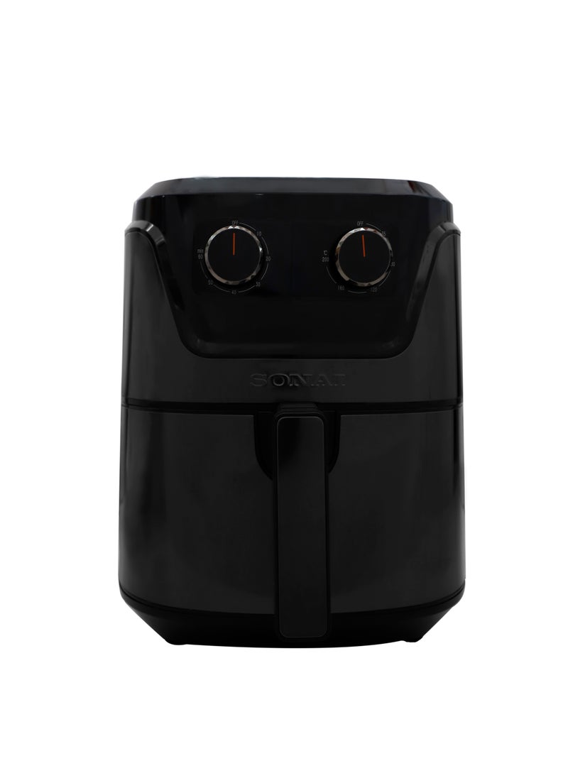 Sonai - Cook Master Pro Classic Air Fryer, 7 Liter, 2000 Watt, Black - MAR-710-B - Image 1