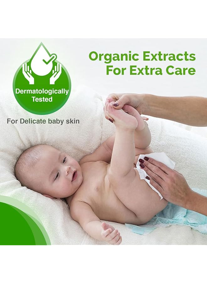 إي سي في في 180 منديلًا لطيفًا للأطفال، خاليًا من الكحول، مضاد للحساسية، تم اختباره من قبل أطباء الجلدية، مرطب ومنعش للأطفال حديثي الولادة والأطفال الصغار (3 عبوات إجمالاً) - Image 5