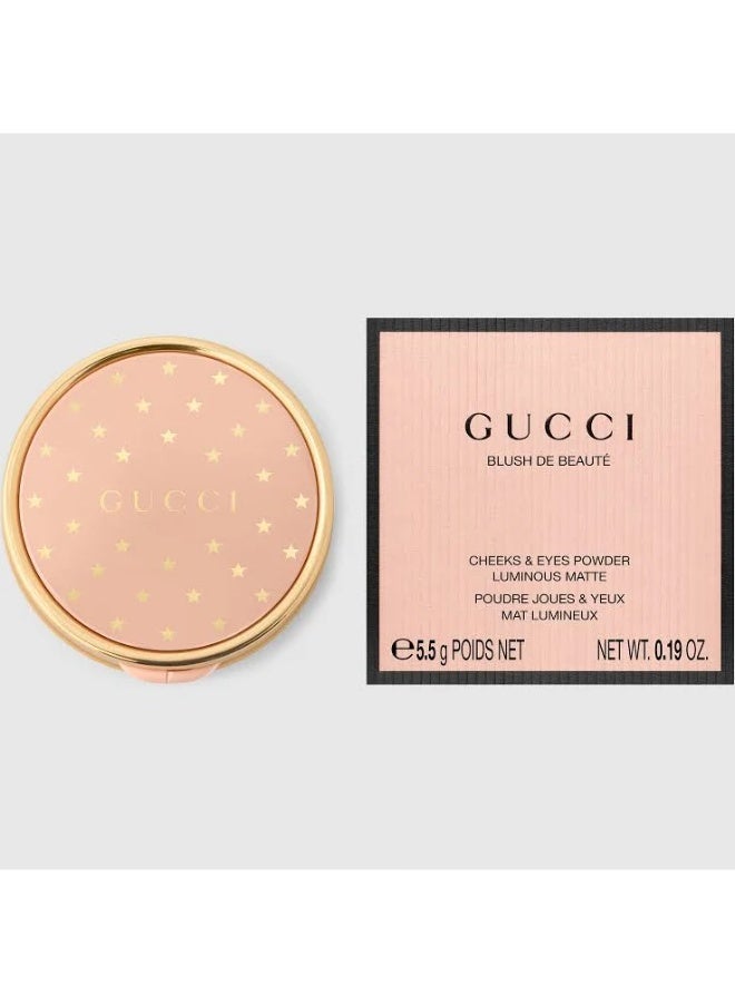 Gucci Beauty Blush De Beauté 01 Silky Rose 5.5g – Soft Radiant Powder Blush for Natural Healthy Glow - Image 4