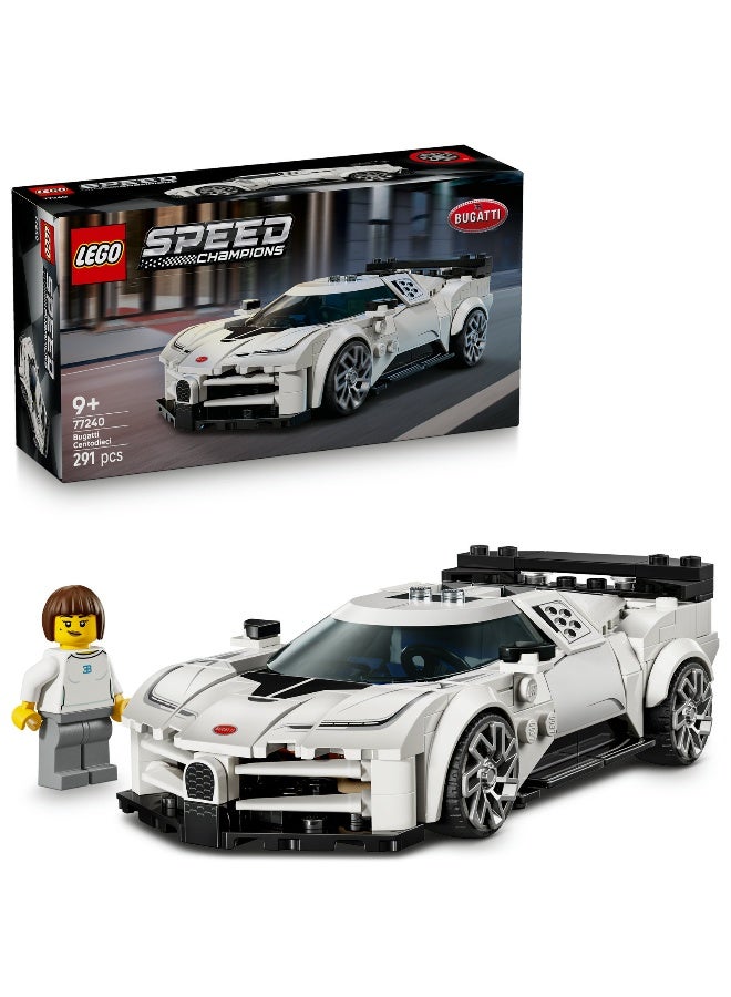 LEGO Speed Champions Bugatti Centodieci Hyper Sports Car 77240 Toy Building Set - Image 1