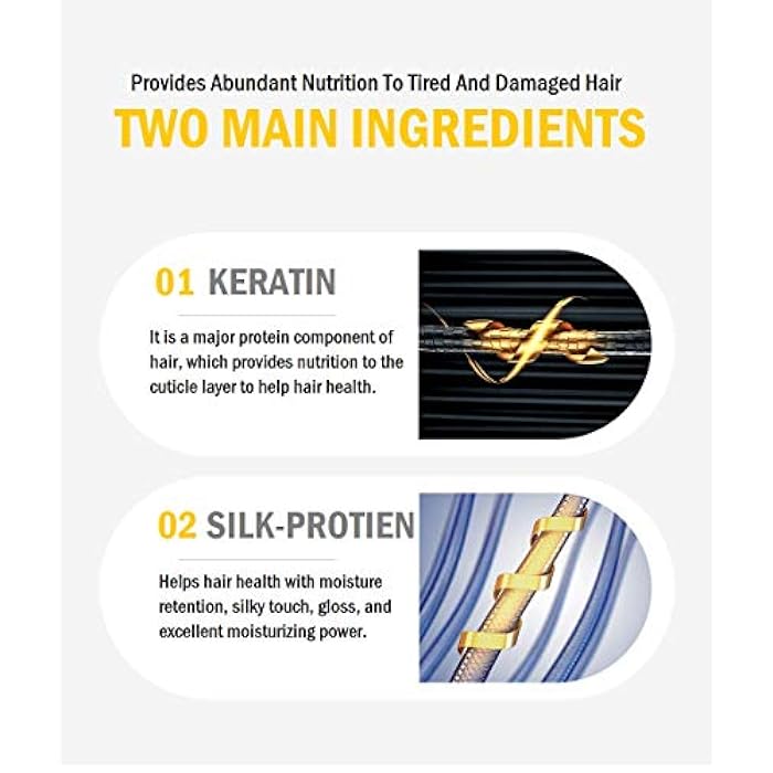 COSMOCOS KERATIN SILK PROTEIN HAIR SHAMPOO 700 ml / 23.6 fl oz - Image 3