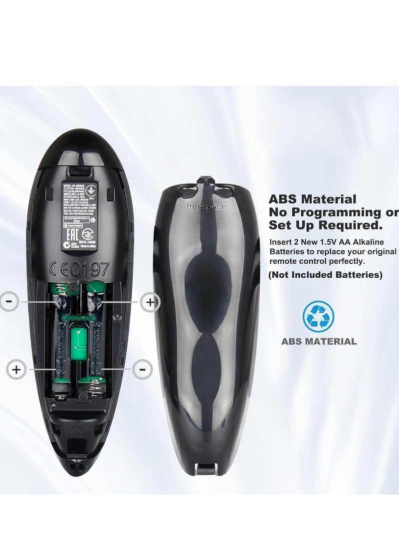 ELTRAZONE New AN-MR500G Universal Remote Control Replacement for Smart TV – Compatible with 3D Smart LED/LCD TVs, Plug & Play Setup, Long-Range Signal, Fast Response, Ergonomic Grip, Lightweight Design for Home Entertainment - Image 3