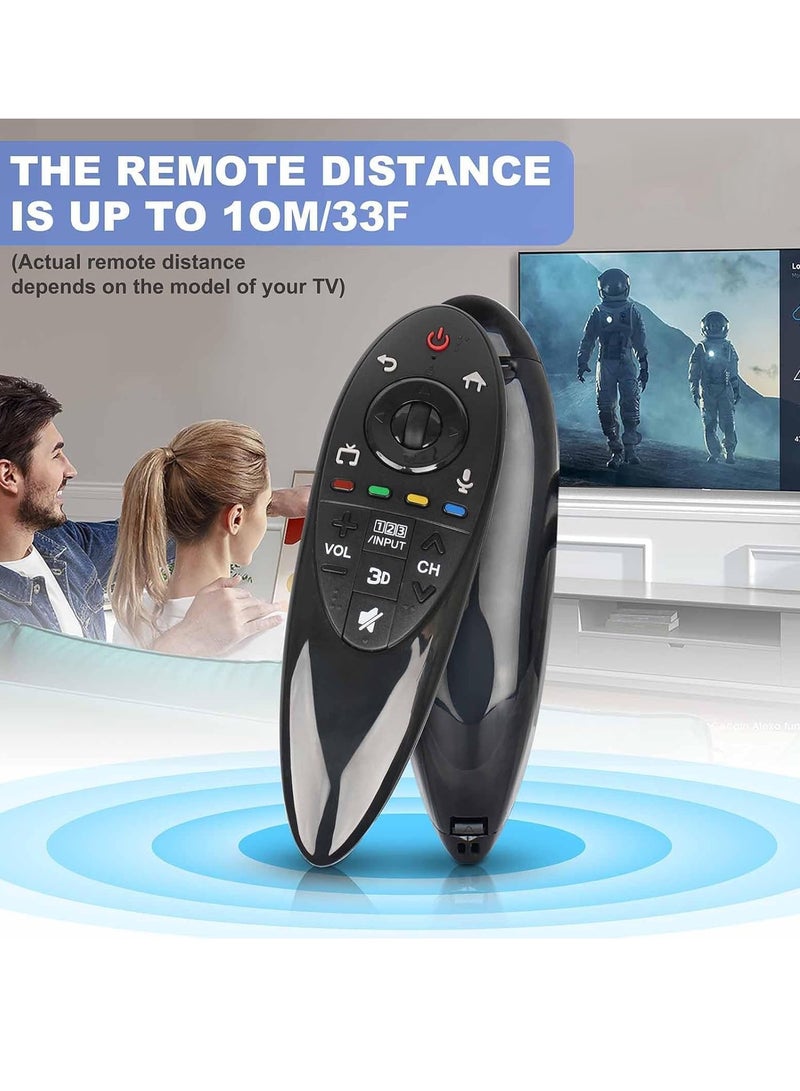 ELTRAZONE New AN-MR500G Universal Remote Control Replacement for Smart TV – Compatible with 3D Smart LED/LCD TVs, Plug & Play Setup, Long-Range Signal, Fast Response, Ergonomic Grip, Lightweight Design for Home Entertainment - Image 4