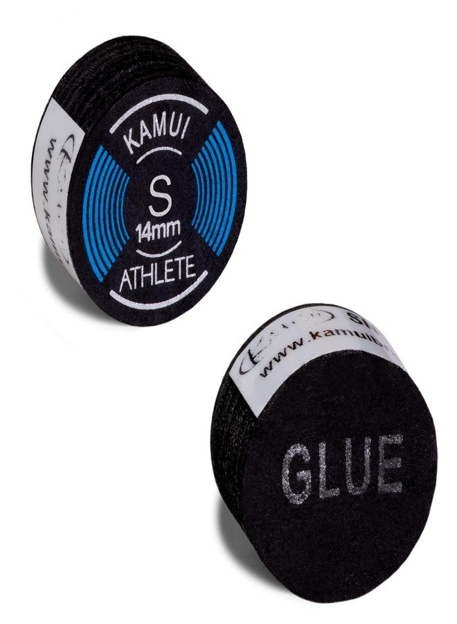 Billiard City Kamui Athlete Billiard Pool Cue Tip Soft 14 mm – 1 pc - Image 3
