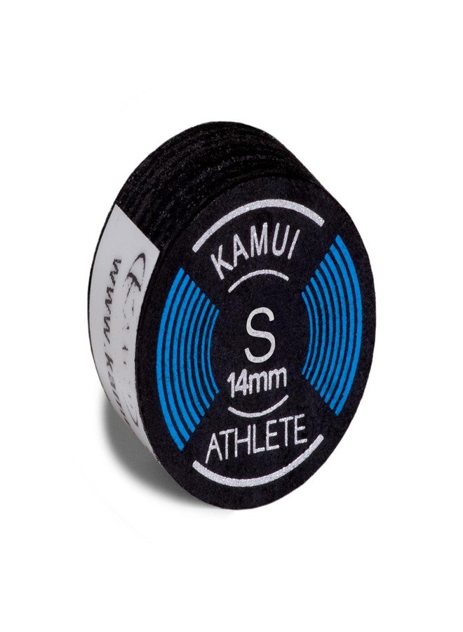 Billiard City Kamui Athlete Billiard Pool Cue Tip Soft 14 mm – 1 pc - Image 1