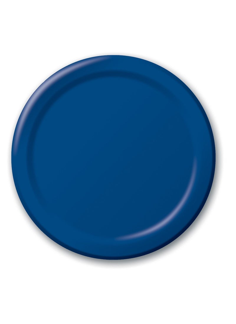 CREATIVE CONVERTING Creative Converting Touch of Color 24 Count Paper Banquet Plates Navy 