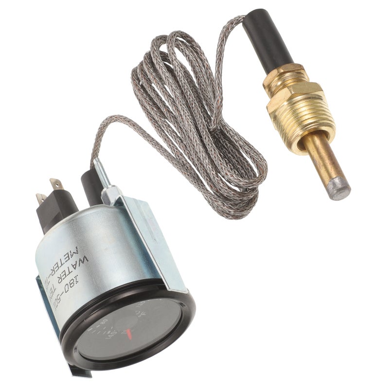 1 Set Water Temperature Gauge Replacement Water Temperature Gauge With Sensor - Image 1