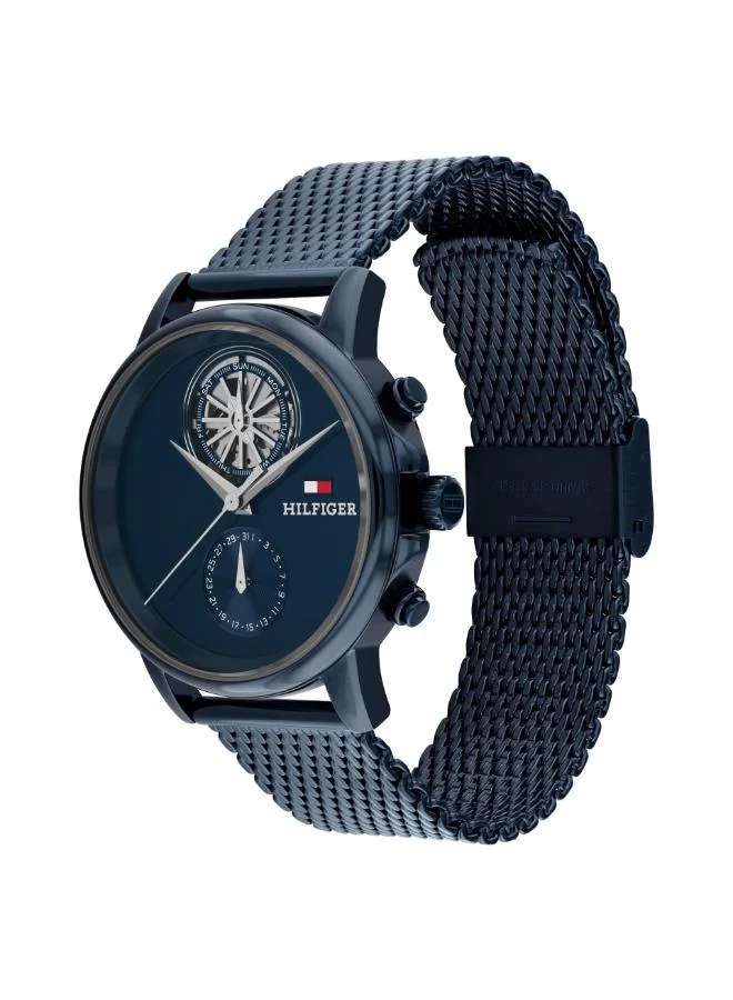 Tommy Hilfiger  Ionic Plated Blue Steel Quartz Multifunction Watch for Men | Best Price UAE