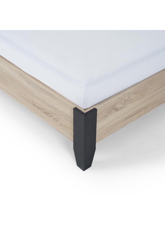 Pan Home Decasta 6 Pieces Bedroom Set 160X200 Cm - Sonoma And Wenge - Image 4