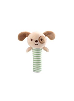 Baby Rattles Cartoon Stuffed Animal Soft Plush Hand Rattles for Infants Developmental Hand Rattle Toys for 0 3 6 9 12 Months Newborn Gift - Elephant, Dog, Rabbit, Deer