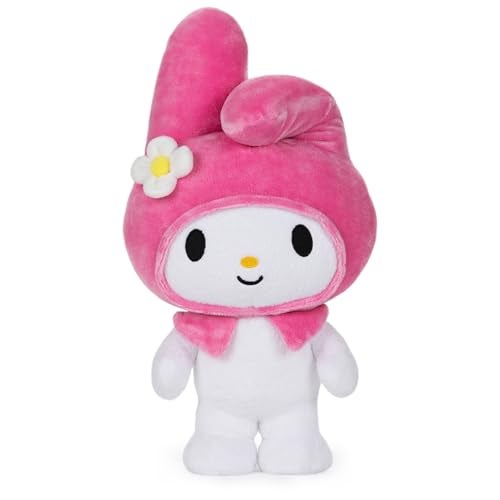 GUND Sanrio Hello Kitty My Melody Plush Premium Stuffed Animal for Ages 1 and Up 95 PinkWhite - Image 1