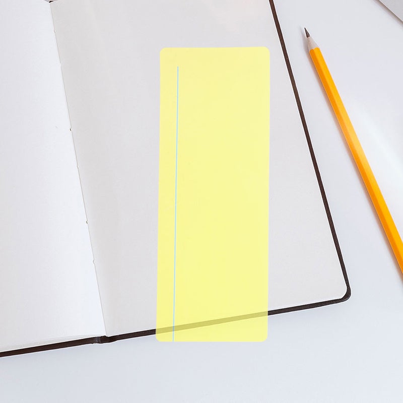 16Pcs Colored Clear Overlays Bookmark Students Highlight Strip Student Colorful Reading Overlays - Image 3