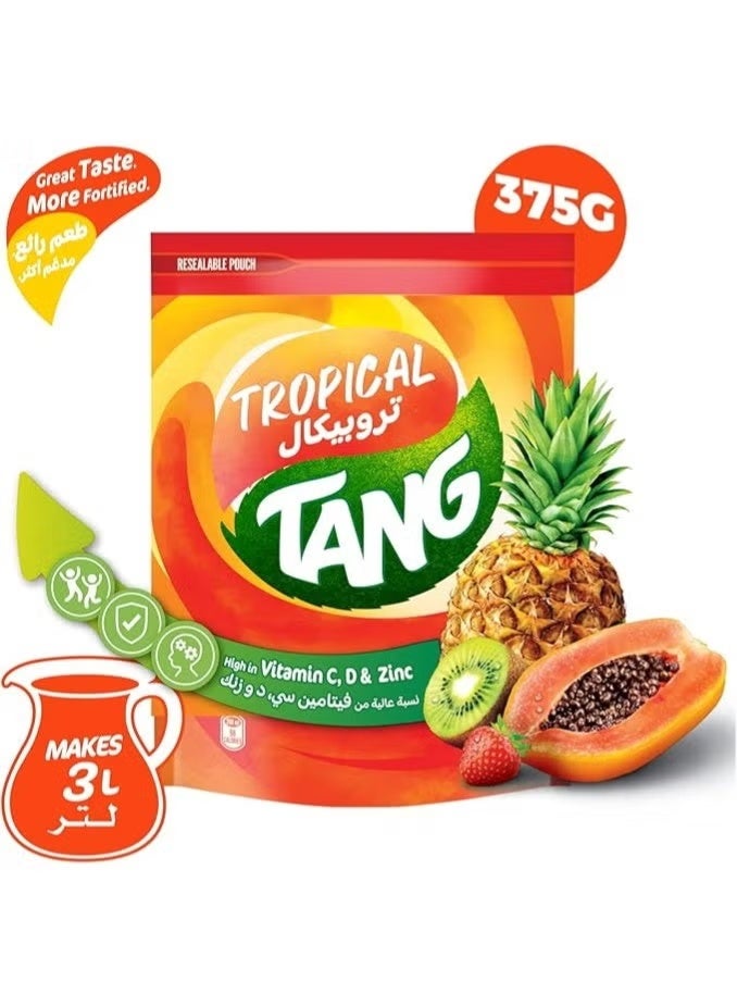 Tang Tropical Flavoured Juice, 375gm - Image 1