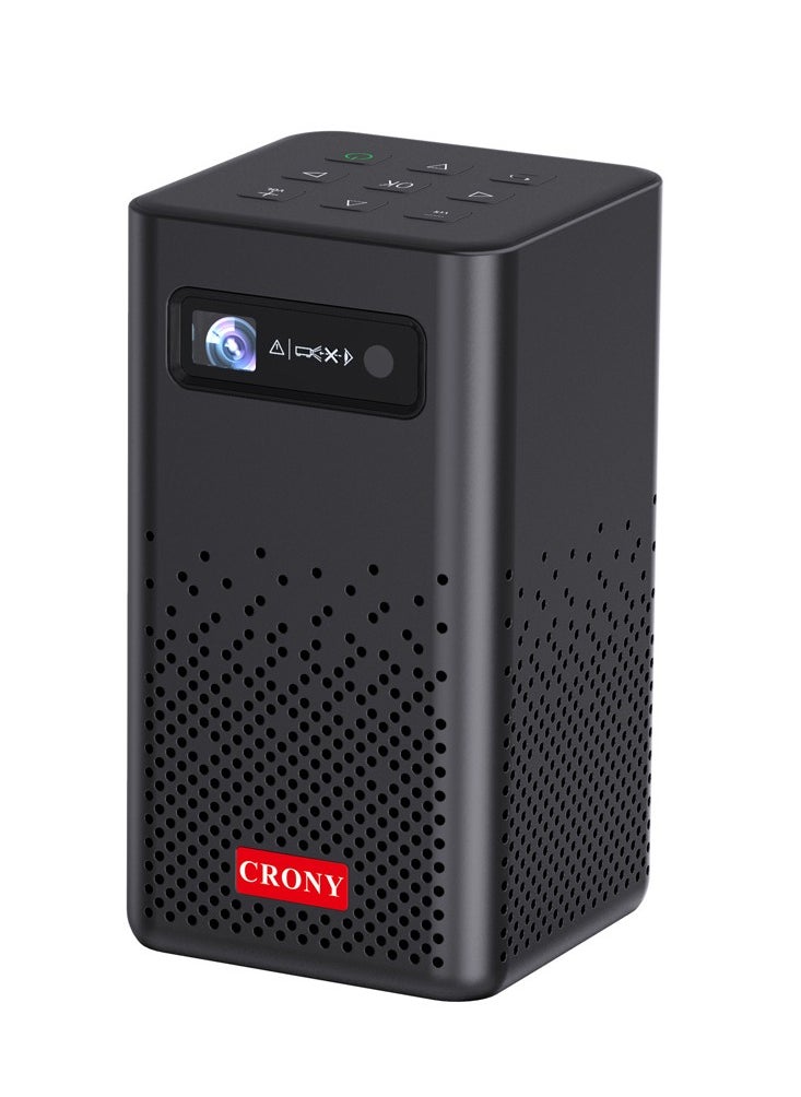 Crony - Crony C900 Upright With Bluetooth Speaker Smart  Projector Bluetooth 5.0 1080P Supported Wireless Mirroring Built-in Battery - Image 1
