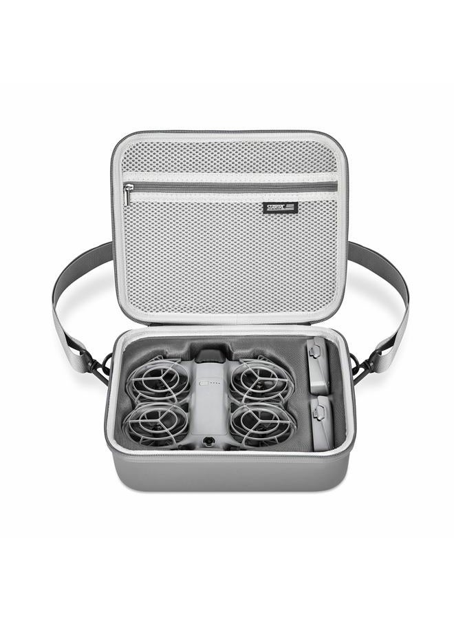 STARTRC حقيبة Neo 2، حقيبة كتف/يد محمولة من PU لدرون DJI Neo 2 وملحقات البطاريات - Image 1