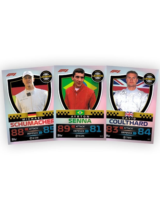 توبس لعبة بطاقات التداول والتحصيل  Kid F1 Turbo Attax (حزمة Bonanza) - Image 3