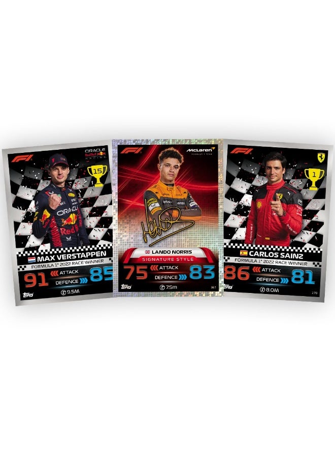 توبس لعبة بطاقات التداول والتحصيل  Kid F1 Turbo Attax (حزمة Bonanza) - Image 4