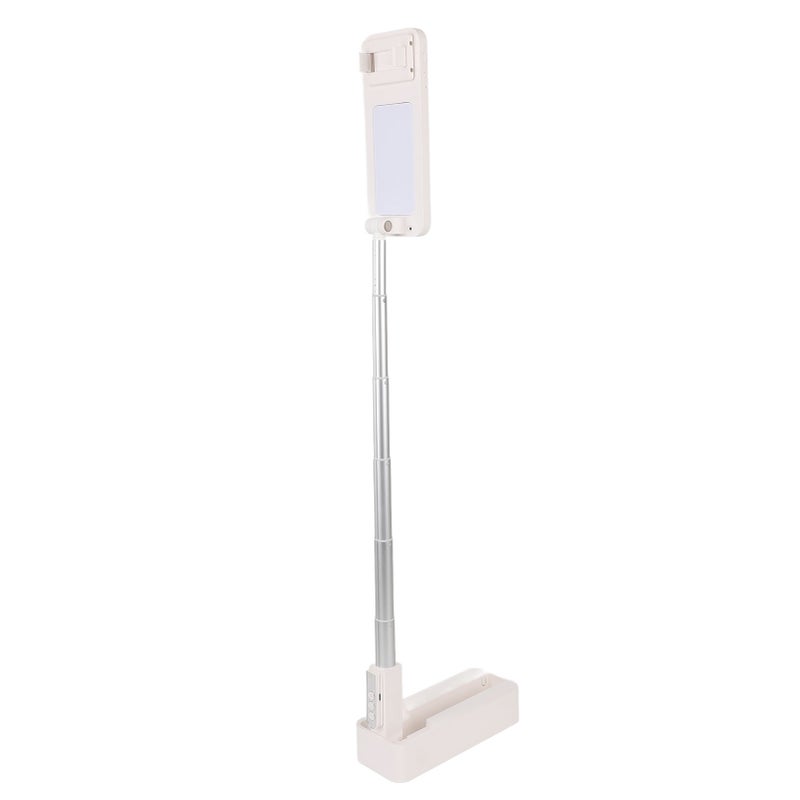 V10 Extendable Selfie Stand 360 Degree Rotation with Phone Holder Rechargeable Wireless Foldable 5 Brightness LED Light for Live Streaming Video Makeup - Image 5